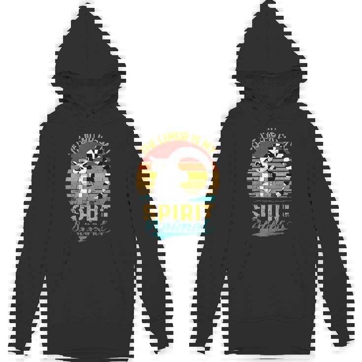 The Lemur Is Mypirit アニマルシャツ ファニーベンテージ キツネザル パーカー