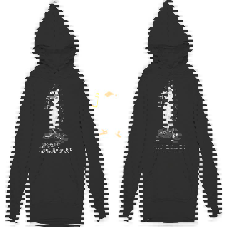 Linux Tux Penguinudo Rm Rf Pc Nerd Computer Freak Hacker パーカー