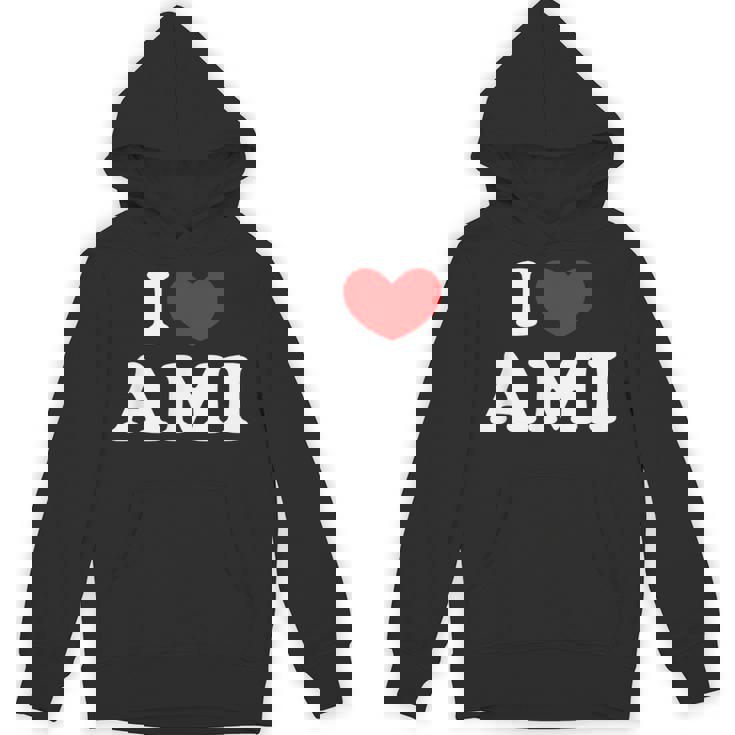 I Love Ami 私は愛する Ami パーカー