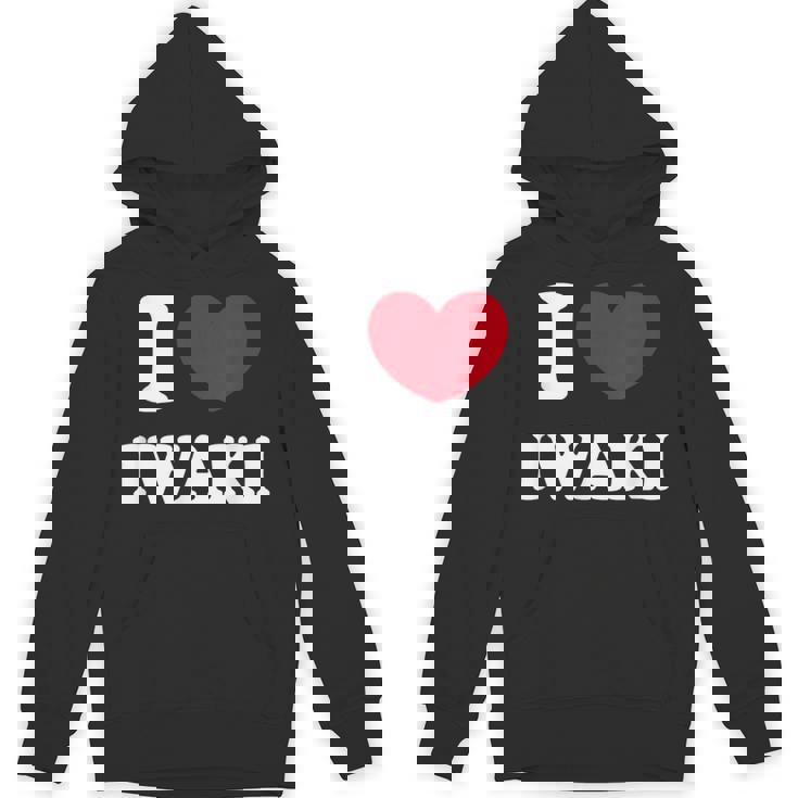 I Love Iwaki いわき大好き パーカー