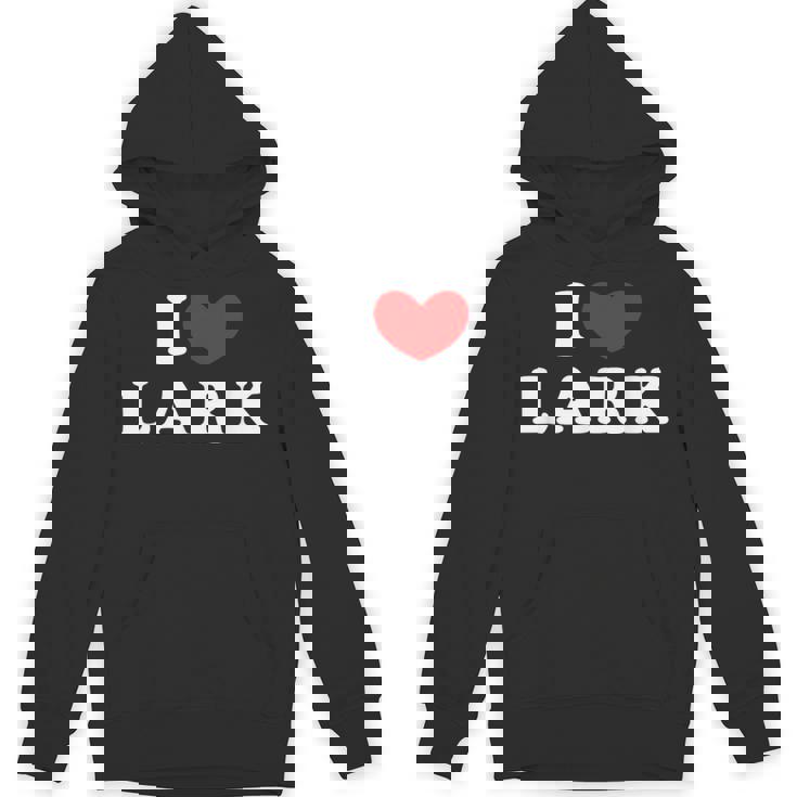 I Love Lark 私は愛する Lark パーカー