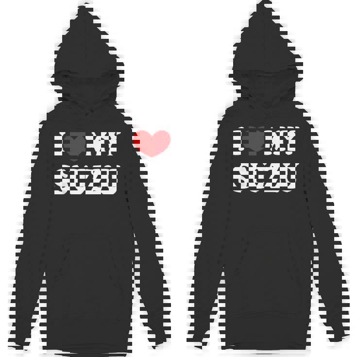 I Love Myuzu すずちゃん大好き パーカー