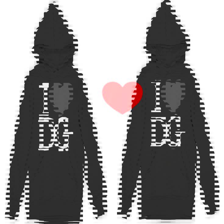 I Love ハート Dg パーカー