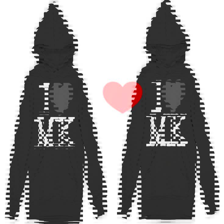 I Love ハート Mk パーカー