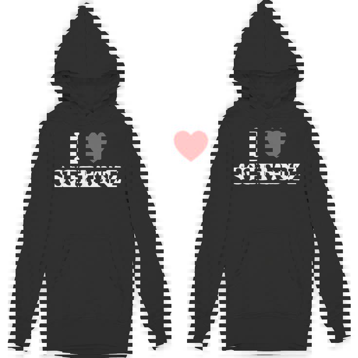 I Love ハート シュランツ ドイツテクノ Edm フェスティバル ダブステップ パーカー