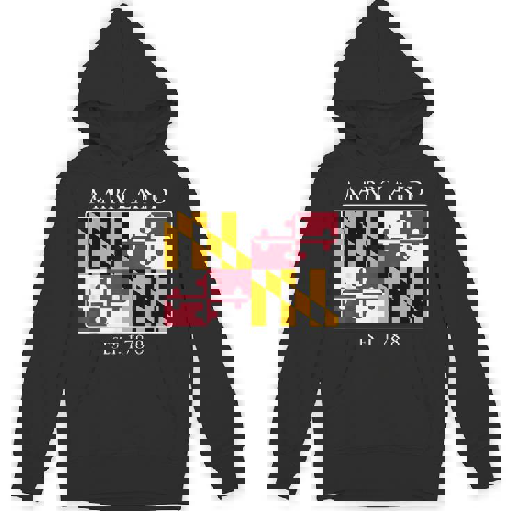 Maryland Flag 7Th Ustate 1788 Maryland Native パーカー