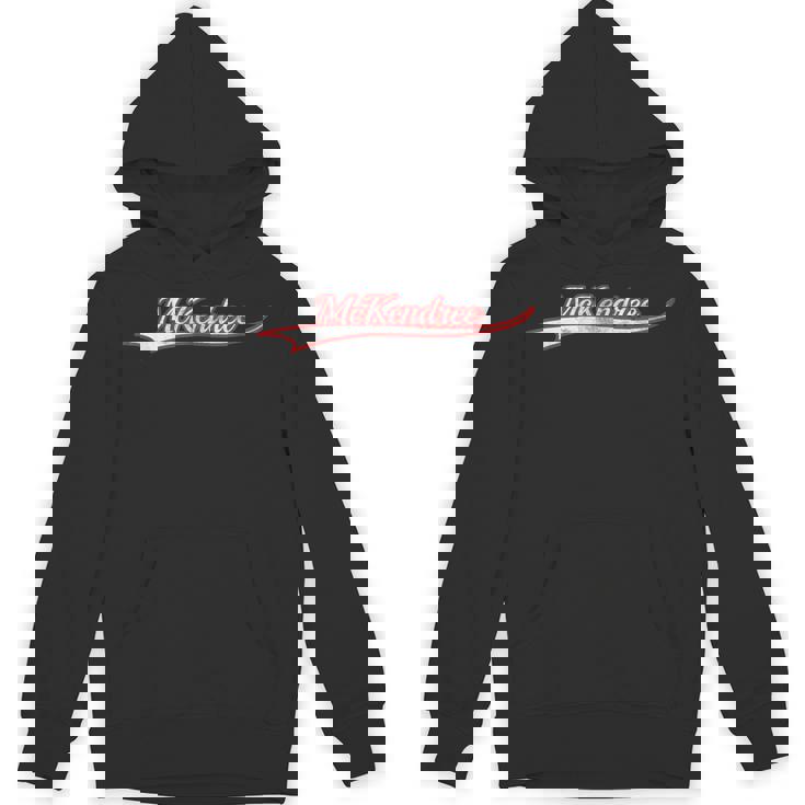 McKendree Illinois Lebanon Town Vintage Varsity Throwback Unisex Hoodie