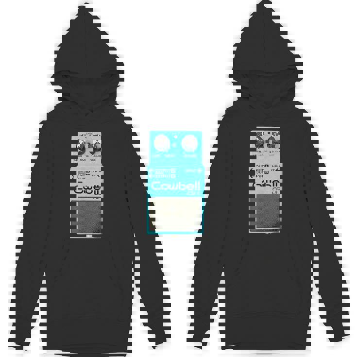 Mehr Cowbell ミュージシャン ミーム パロディ ギターペダル パーカー