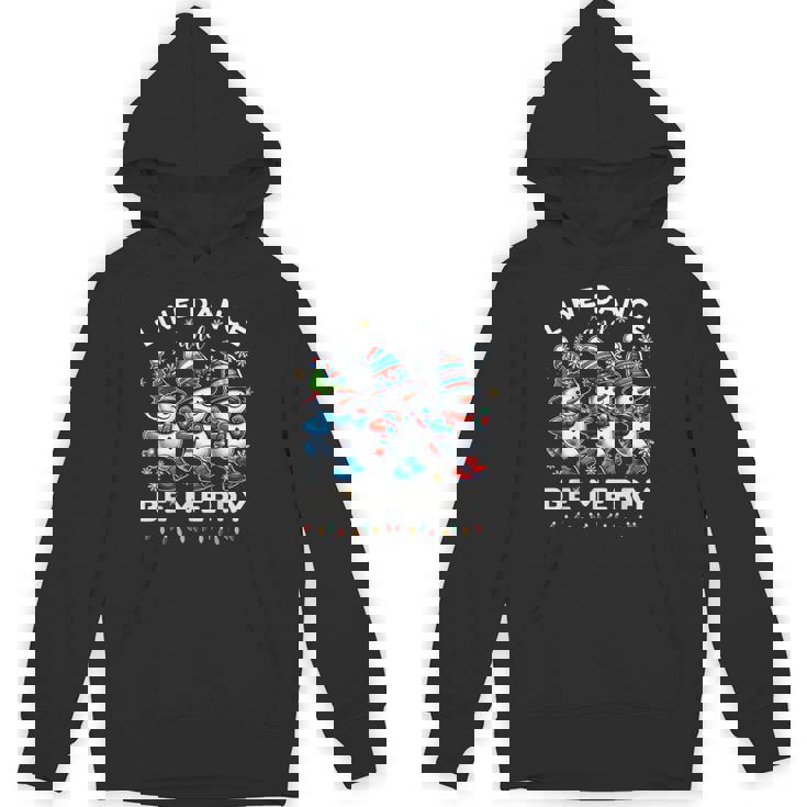 Be Merrynowman Line Dance クリスマス 面白い ホリデーダンス パーカー