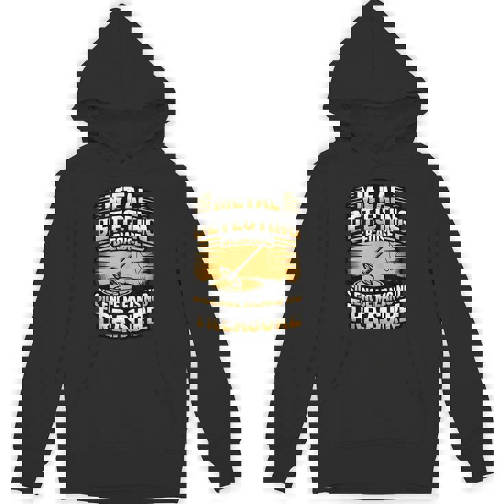 Metal Detecting Silence Means No Treasure Dirt Hunting Tank Top Unisex Hoodie