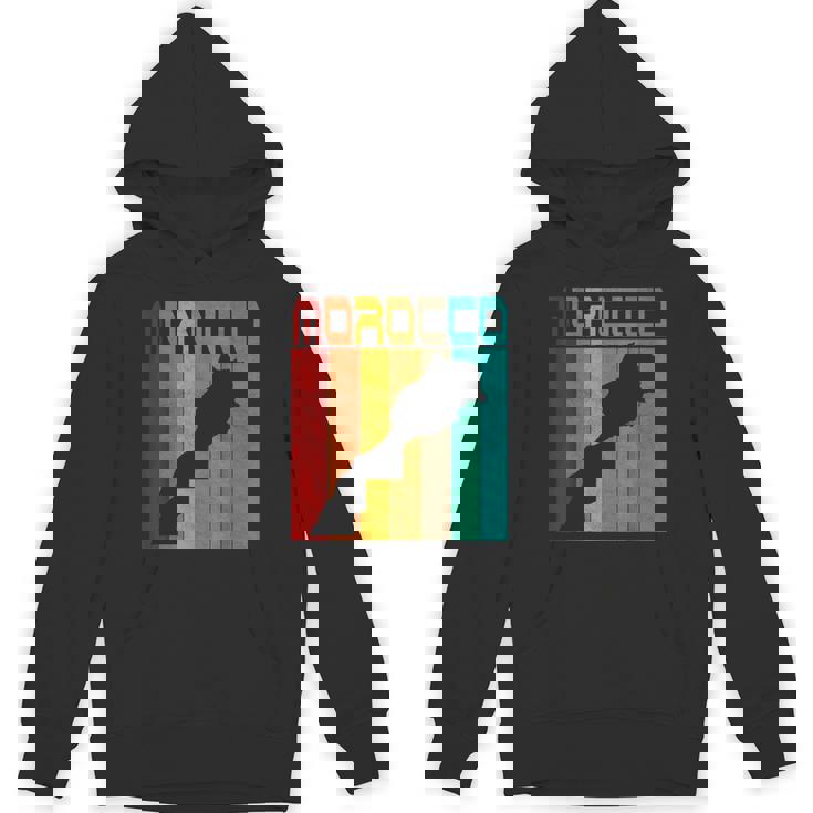 Morocco Map I Love Morocco Map Morocco Moroccan Pride Unisex Hoodie