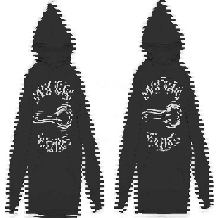 My Kitchen My Rules Foodie Chef Cookギフト メンズ レディース キッズ パーカー