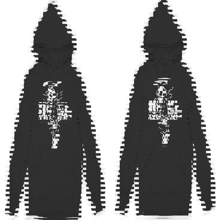 Nog-T-0012-天使-黒 パーカー