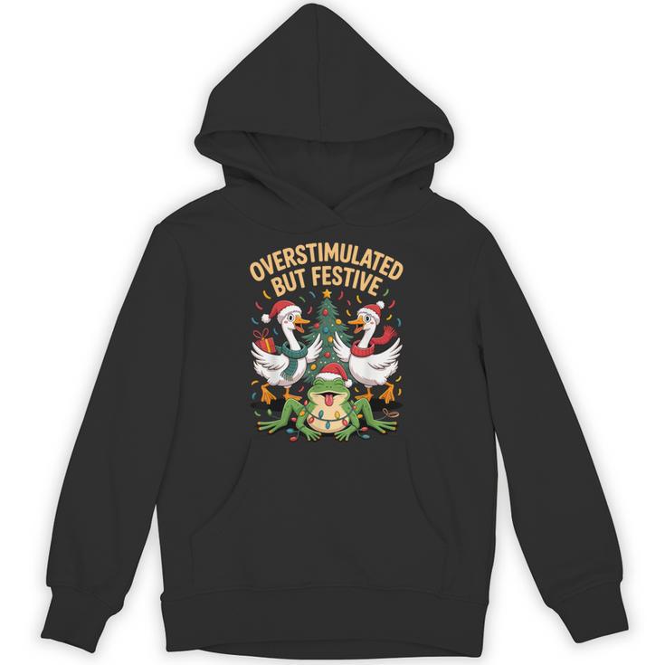 Caution Overstimulated Do Not Approach Warning Caution Hoodie