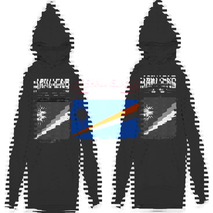 Patriotic Vintage Marshallese Flag Marshall Islands Unisex Hoodie