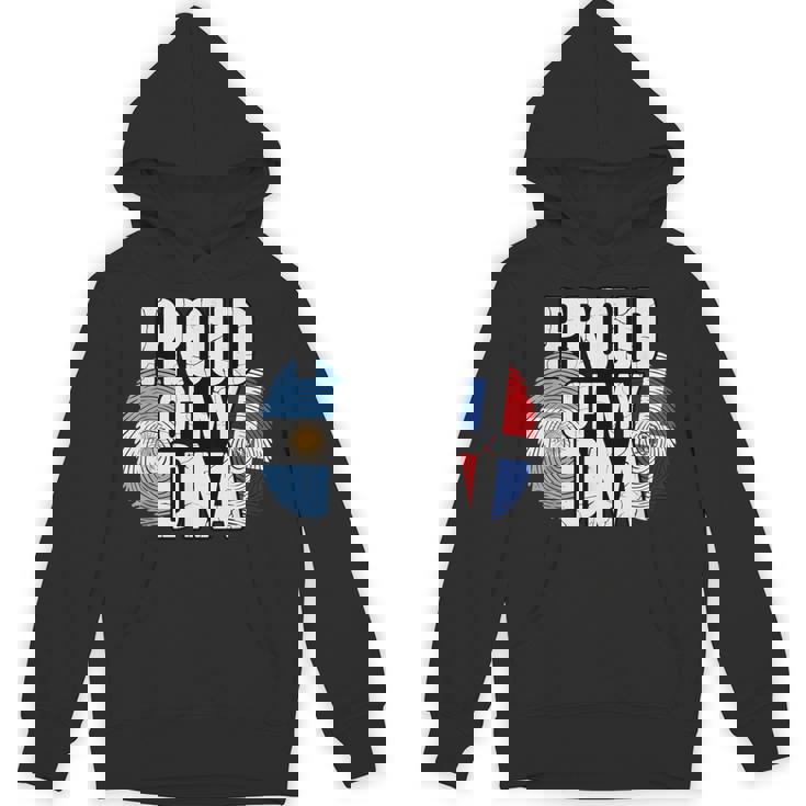 Proud Of My DNA Argentinian Dominican Roots Argentina Unisex Hoodie