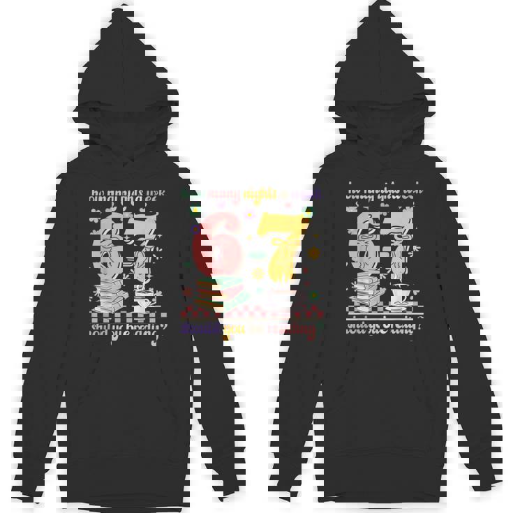 Reading 67 Teacher Six Seven Reading 6 7 Book Lover Unisex Hoodie