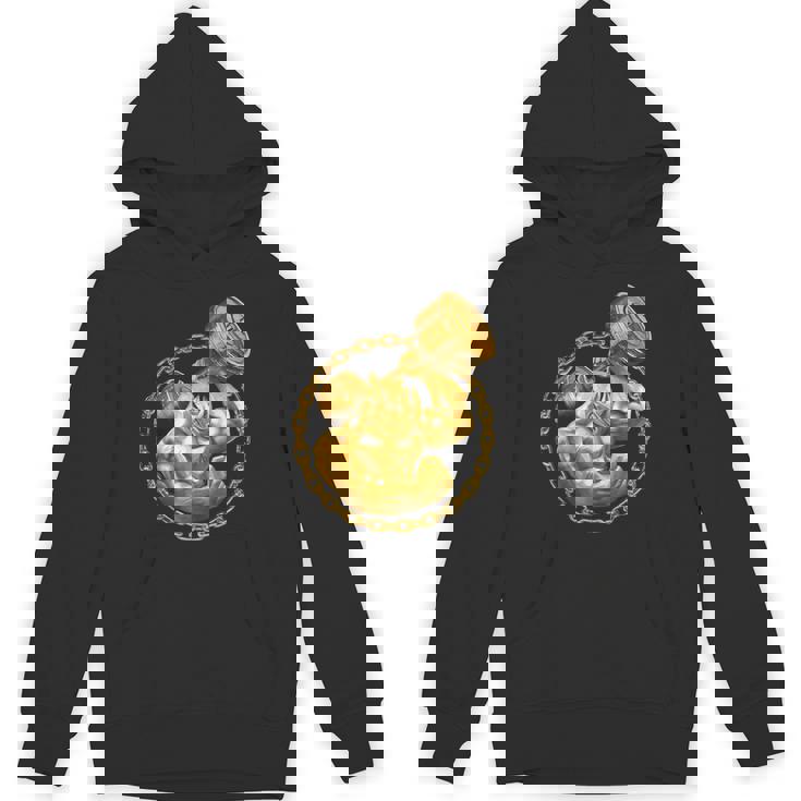 Rhino Beast ワークアウト ゴールド フィットネス ジム 動物 筋肉 ダンベル パーカー