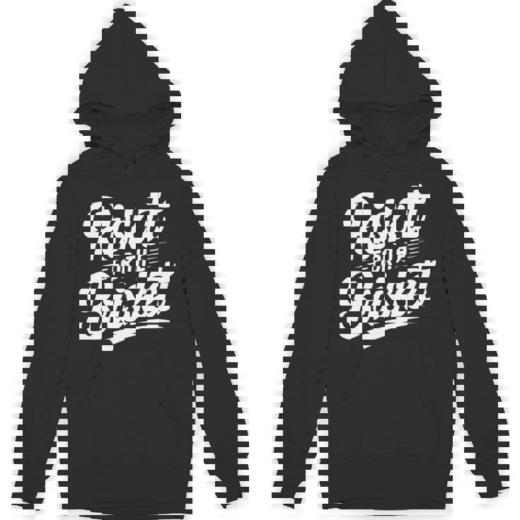 Risk It For The Brisket Bbqジョーク 長袖tシャツ パーカー