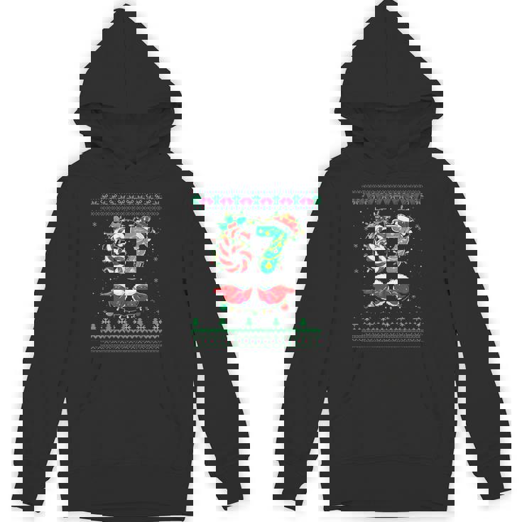 Santa Hands 67 Christmas Ugly Sweater Six Seven Meme 6 7 Hoodie