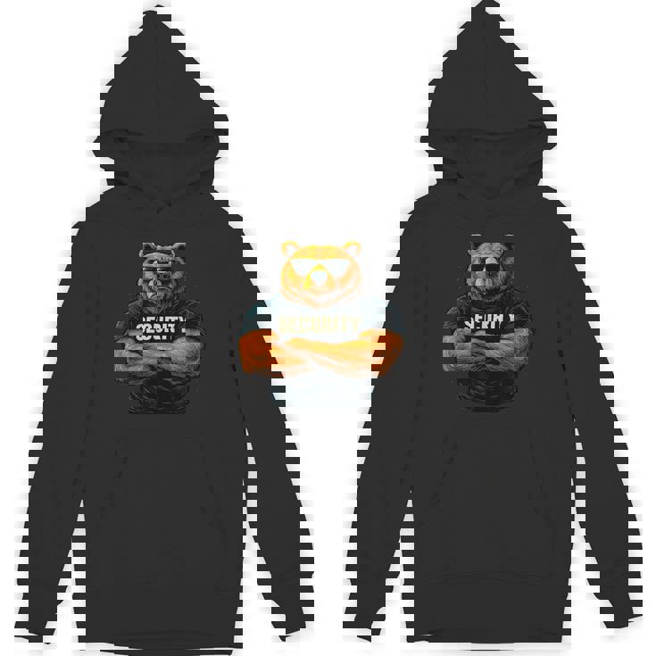 Security Buff Bear バウンサーデザイン パーカー