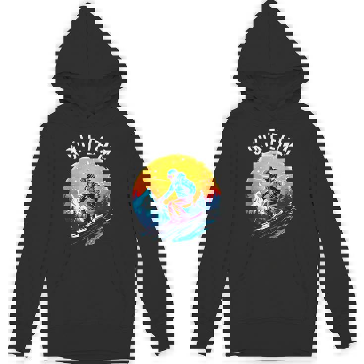 Ski Team スキーチーム スキーヤー スクール スキー旅行 スキーチーム クルー スキー パーカー