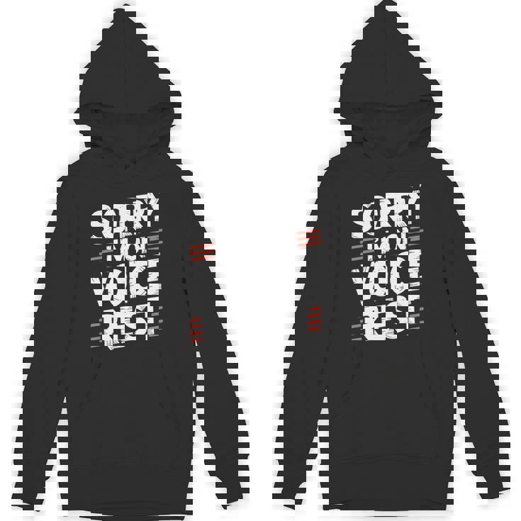 Sorry I'm Onoice Rest ボーカル合唱団の歌手休憩 パーカー