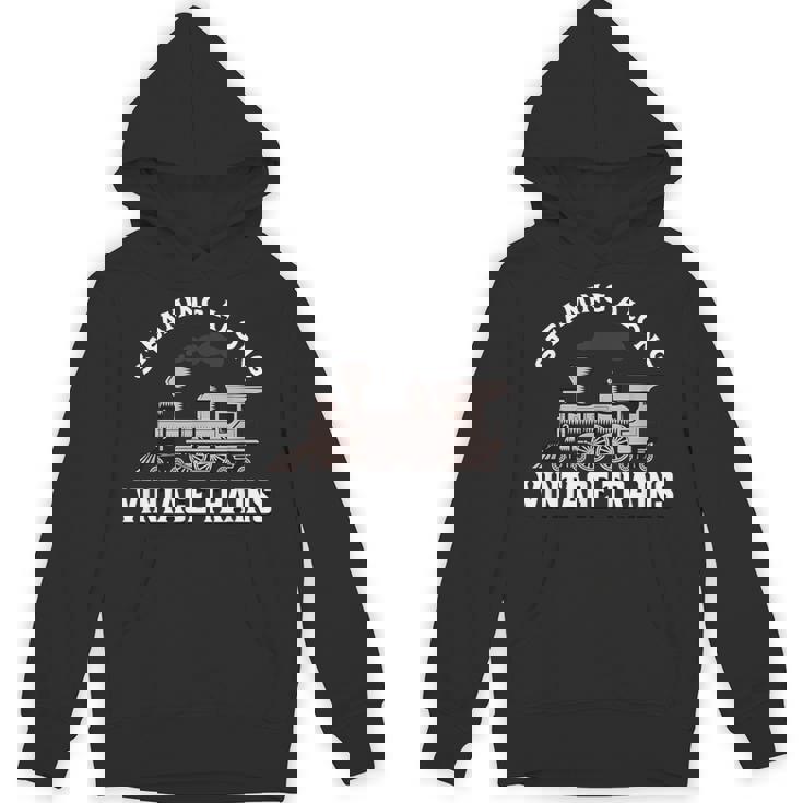 Staming Alongintage Train 機関車 パーカー