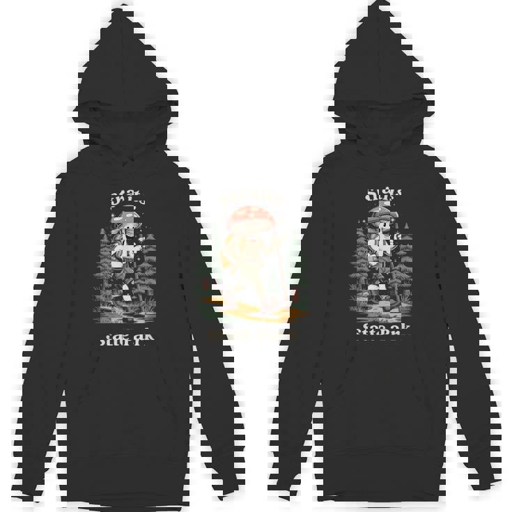 Straits State Park Michigan Hiking Mushroom Vacation Unisex Hoodie