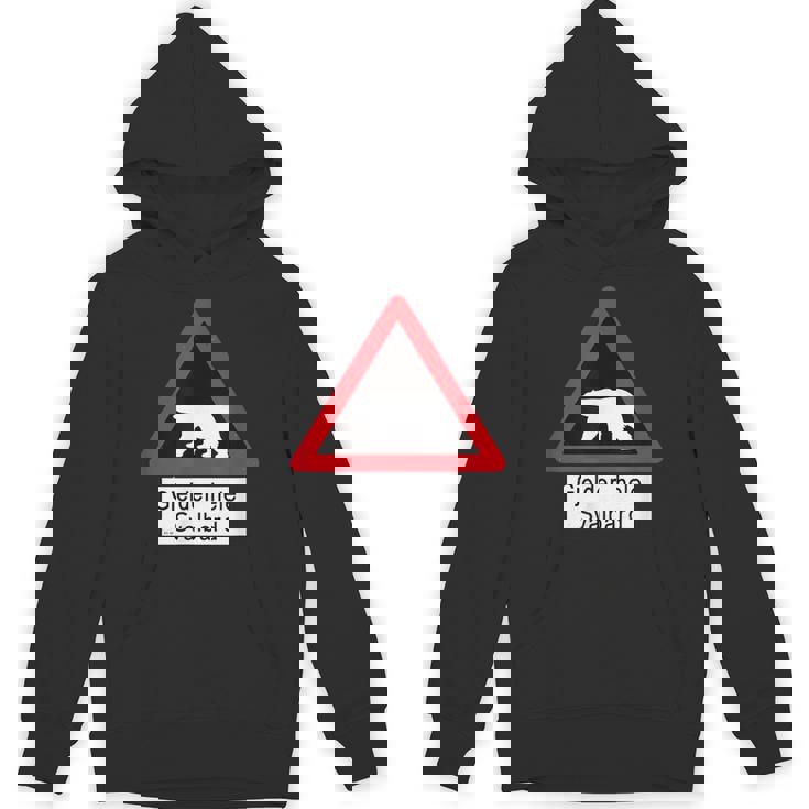 Svalbard ホッキョクグマ サイン パーカー