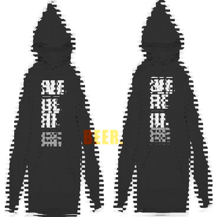 Swim Bike Run スイム バイク ラン ビール トライアスロン トライアスロン スポーツ メンズ レディース パーカー