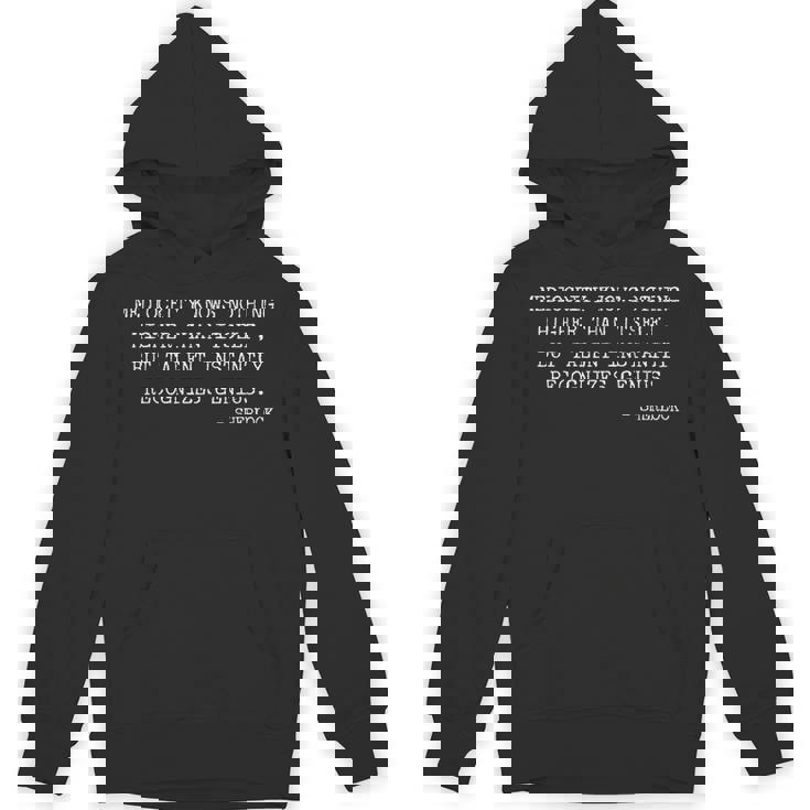 Talent Instantly Recognizes Genius ノベルティ シャーロック・ホームズ パーカー