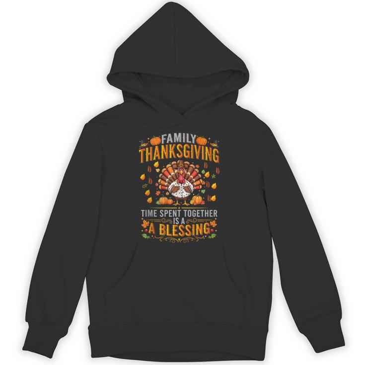 Thanksgiving Family Time Together Turkey Blessing Tee Tank Top Unisex Hoodie