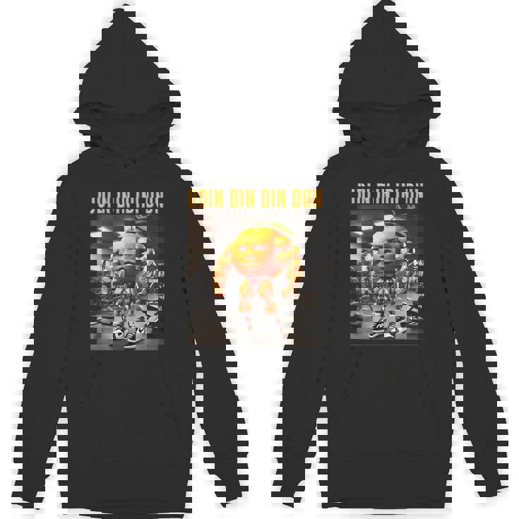 Udin Din Din Dun マッスルオレンジ イタリアンブレイン ロート キッズ ミーム パーカー