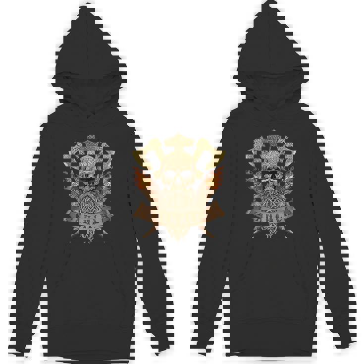 Valhalla Viking Skull Norse Mythology Viking Axe Scroll Tank Top Unisex Hoodie