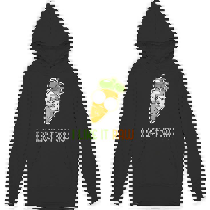 Vegetable Carrot I Like It Raw Vegan Lifestyle Tank Top Unisex Hoodie