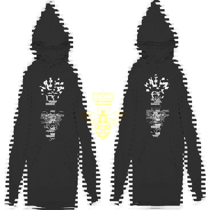 Vivian 名前ivian 誕生日 ギフト 女王 王冠 蜂 ヴィヴィアン パーカー