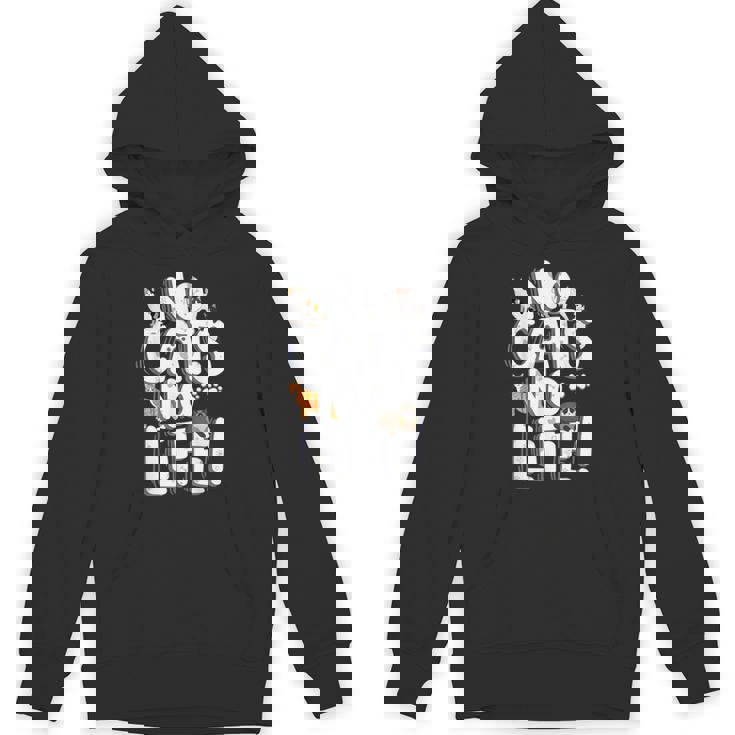 「No Cats No Life」 母の日 バレンタインデー 猫 母 パーカー