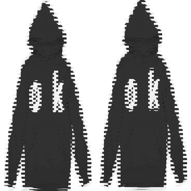 「Ok」面白い デザイン 語録 ネタ おもしろ 漢字 Ok パーカー