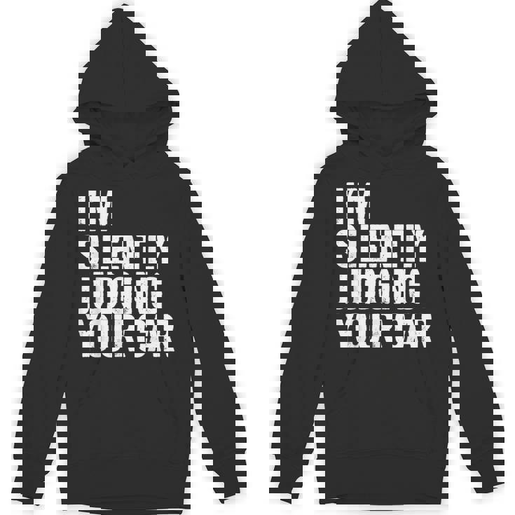 あなたの車を黙って判断してる面白いドライバーの名言 パーカー