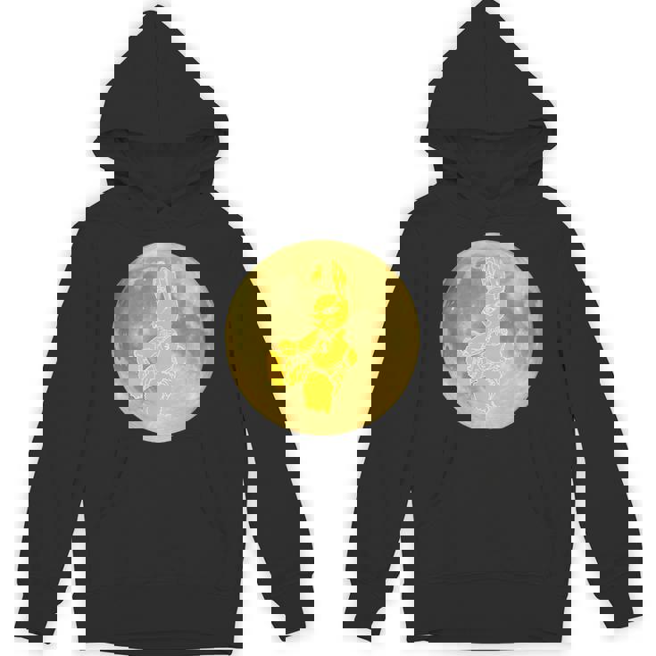 うさぎ星人 On The Yellow Moon パーカー