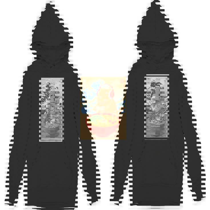 かわいい かわいい 日本人 ゲーマー 面白い ラーメン レトロ カピバラ パーカー