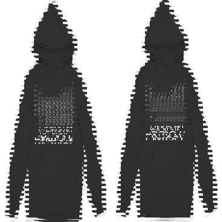 このシャツを着る 周期化学周期表 パーカー