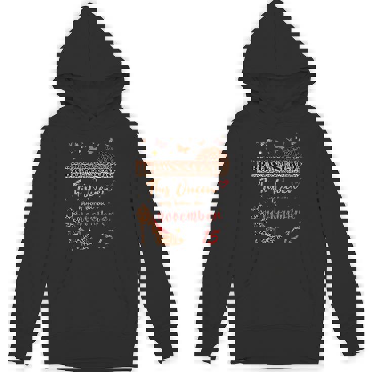 この女王は11月15日の誕生日ブラウンシュガーで生まれました。 長袖tシャツ パーカー