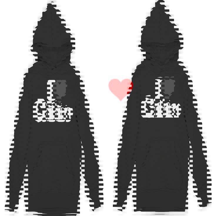 にハートのちひろの名前が大好き 長袖tシャツ パーカー