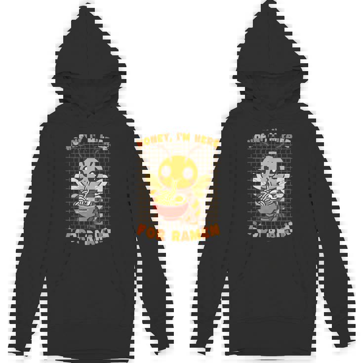 はちみつラーメン好き かわいい 食通アート 蜂 パーカー