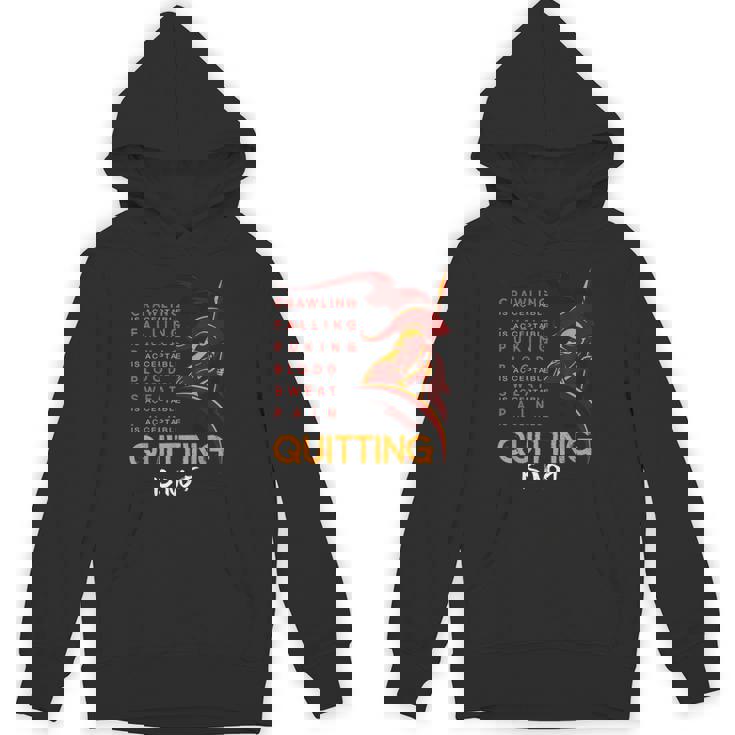 やめることは許されない スパルタンとマッドレース パーカー