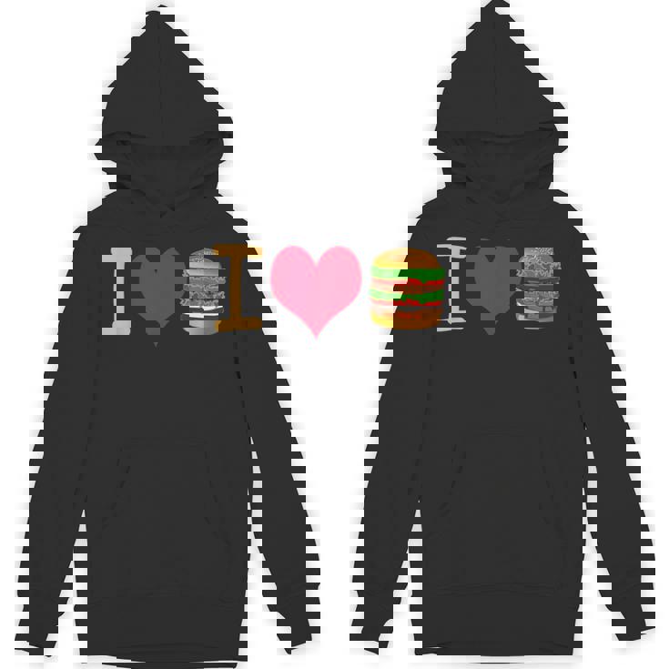 アイ・ラブ・デラックス・ハンバーガー パーカー