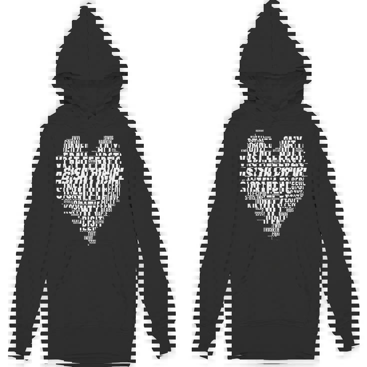 アシスタントプリンシパル ワードクラウド ハート アシスタントプリンシパル パーカー