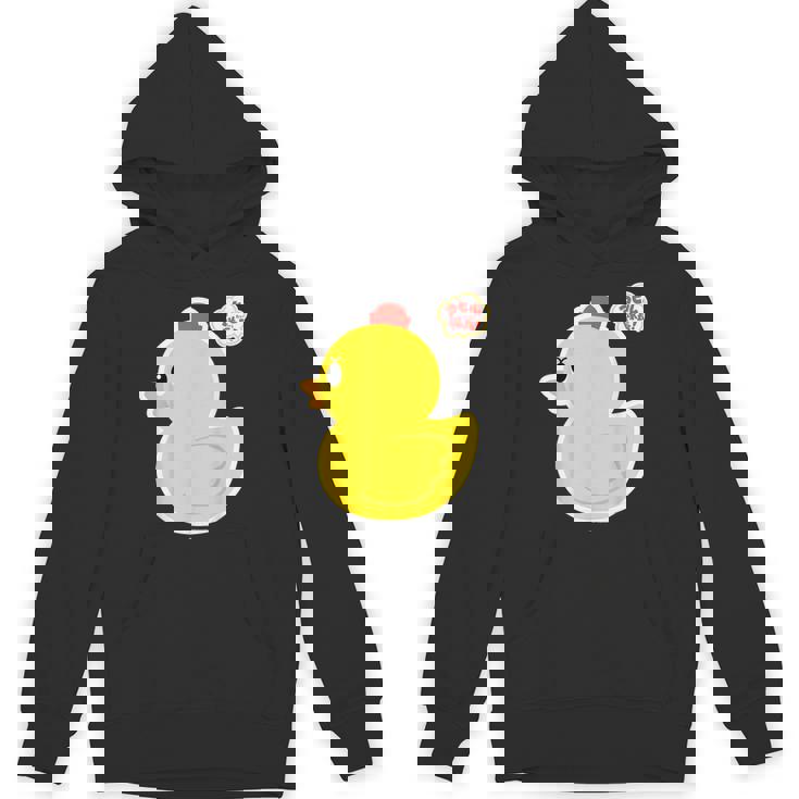 アヒル隊長ビッグプリント（横向き） パーカー